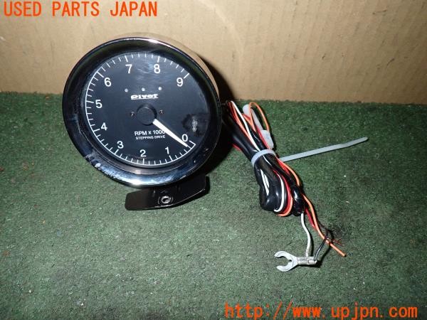3UPJ=31990543]GTO SR(Z15A)後期 pivot ピボット タコメーター 80mm 中古_m0