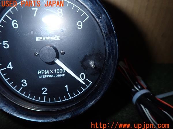 3UPJ=31990543]GTO SR(Z15A)後期 pivot ピボット タコメーター 80mm 中古_m1