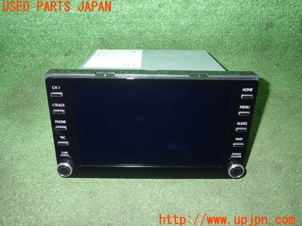 3UPJ=32010548]プリウスPHV(ZVW52)前期 純正 86140-47A30 ディスプレイオーディオ ナビ 2021年度秋版 中古_m0