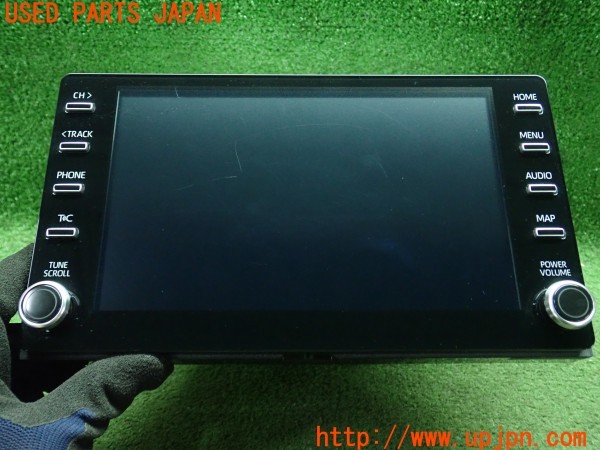 3UPJ=32010548]プリウスPHV(ZVW52)前期 純正 86140-47A30 ディスプレイオーディオ ナビ 2021年度秋版 中古_m1