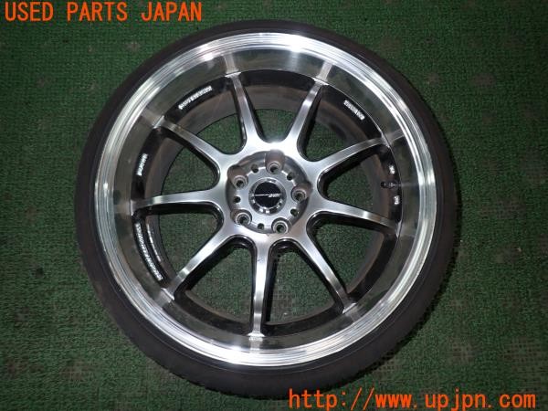 3UPJ=32040961]フェアレディZ Version NISMO(Z33)後期 WORK ワーク EMOTIION D9R ホイール 19×9.5J +23 PCD114.3 5穴 1本 中古_m0