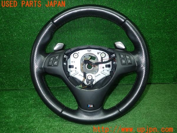3UPJ=32050617]BMW 335i カブリオレ Mスポーツ(WL35 E93)純正 ステアリング 中古_m0