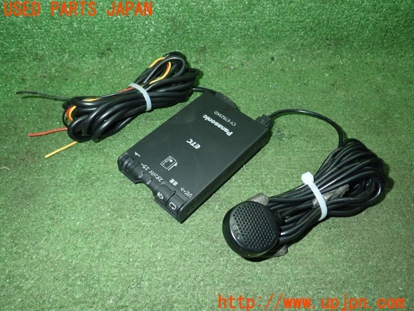 3UPJ=32120503]ジャガー XE R-スポーツ(JA2NA X760)Panasonic パナソニック CY-ET925KD ETC車載器 中古_m1