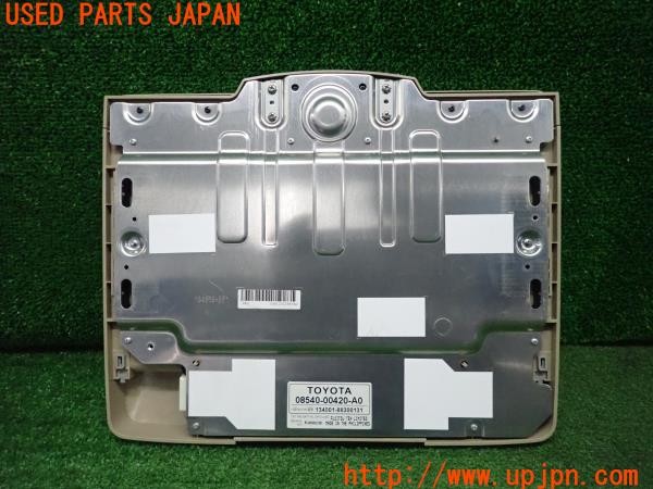 3UPJ=32180559]ヴェルファイア ハイブリッドX(ATH20W)純正 フリップダウンモニター V11T-R62C/08540-00420-A0 後席ディスプレイ 中古_m2