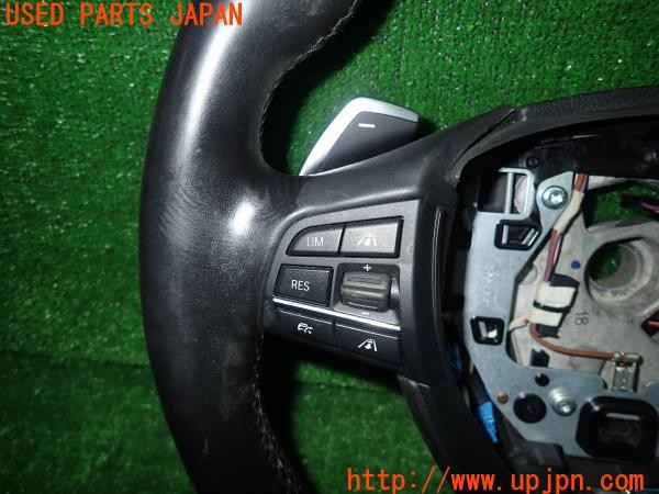 3UPJ=32220617]BMW アクティブハイブリッド7(YA30 F04)後期 純正 ステアリング 中古_m3