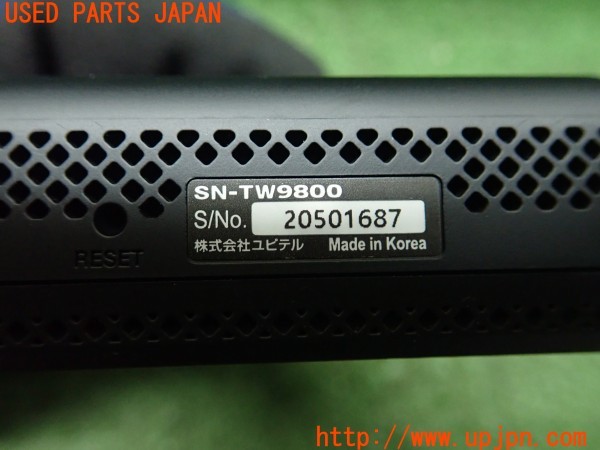 3UPJ=32260579]ジープ レネゲード(BV13PM)Yupiteru ユピテル SN-TW9800d ドライブレコーダー 中古_m4