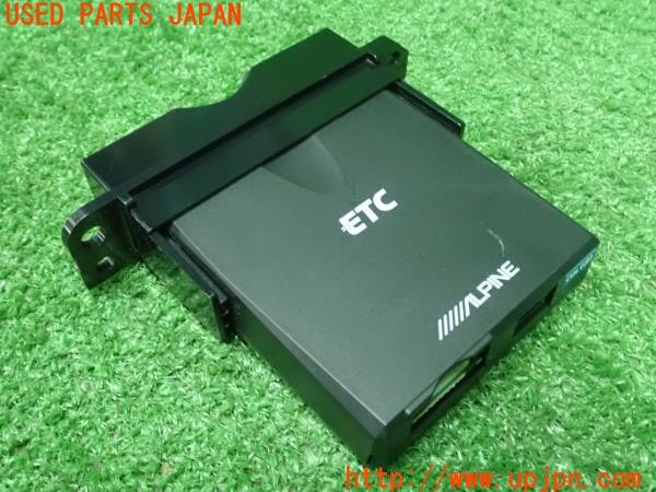 3UPJ=32330503]アルファードハイブリッド SR(ATH20W)後期 ALPINE アルパイン ETC車載器 HCE-B053 DIU-5410 中古_m0