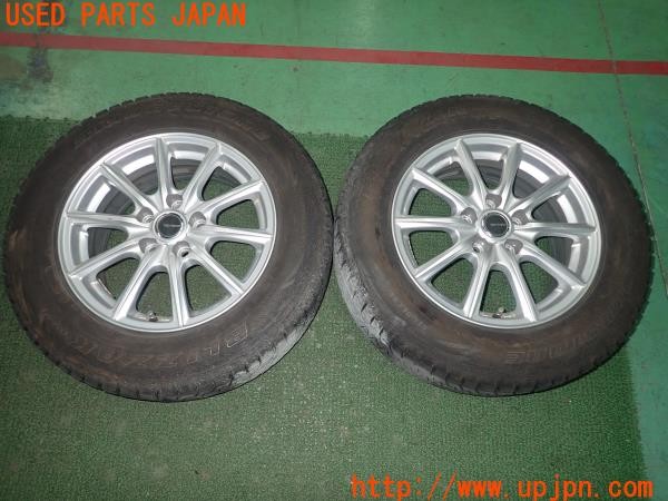 3UPJ=32330917]アルファードハイブリッド SR(ATH20W)後期 ECOFORME 16×6.5J +39 PCD114.3 5穴 2本 中古_m0