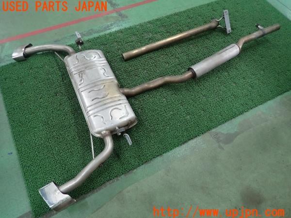 3UPJ=32340152]ベンツ CLA250 4MATIC(117346)純正 A2464910100 A2464910600 マフラー 2分割カット 中古_m0