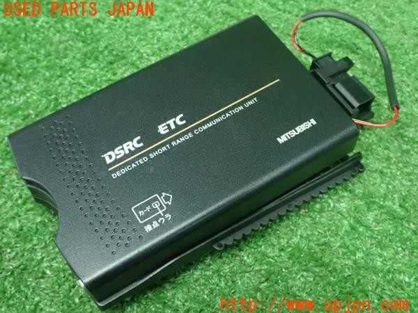 3UPJ=32340503]ベンツ CLA250 4MATIC(117346)純正ビルトイン 三菱電機 EP-9UD11N ETC車載器 DSRC 中古_m0
