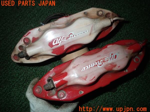 3UPJ=32370301]アルファロメオ 156 GTA(932AXB)純正 brembo ブレンボ キャリパー 中古_m4
