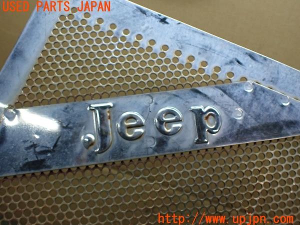 3UPJ=32390047]三菱 ジープ(J59)社外 グリルカバー ガード 中古_m1