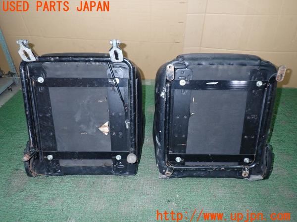3UPJ=32390609]三菱 ジープ(J59)CHECKMAN RACING CMR シートセット セミバケット 運転席 助手席 レール付き 中古_m4