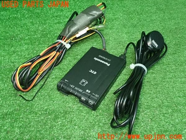 3UPJ=32430503]BMW ミニ(MINI)クーパー コンバーチブル(WG15 F57)Panasonic パナソニック CY-ET925KD ETC車載器 中古_m0