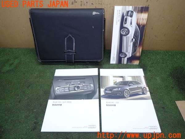 3UPJ=32450802]アウディ A1 スポーツバック(8XCHZ)取扱説明書 取説 車両マニュアル 中古_m0