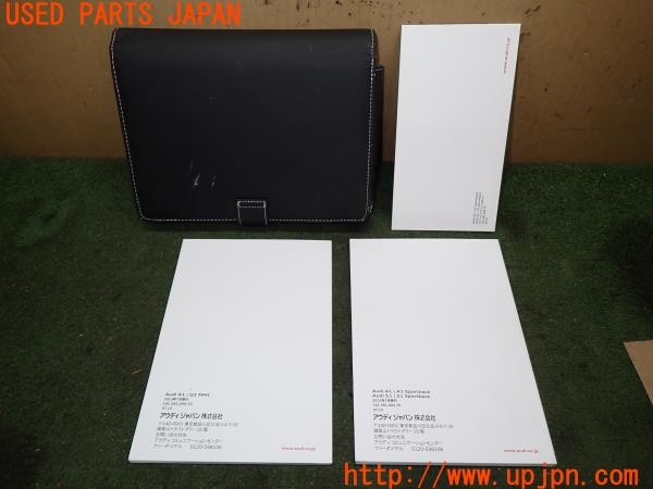 3UPJ=32450802]アウディ A1 スポーツバック(8XCHZ)取扱説明書 取説 車両マニュアル 中古_m1