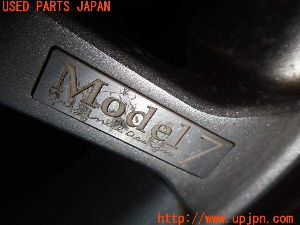 3UPJ=32490962]シビック タイプR(FD2)後期 YOKOHAMA WHEEL AVS MODEL7 タイヤホイール① 17×7J +50 PCD114.3 5穴 2本 中古_m2