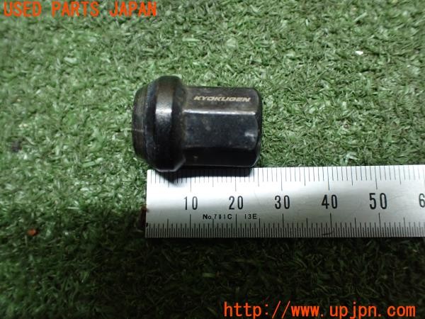 3UPJ=32500968]86(BRZ)(ZN6 D型)KYO-EI 協永産業 Kics KYOKUGEN 極限 ホイールナット 7角 ショート 貫通 M12×P.125 20個 中古_m4