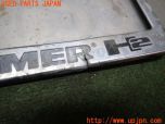 3UPJ=32510065]ハマーH2(不明)社外 リアナンバーフレーム ブラケット ナンバー移設 中古_s1