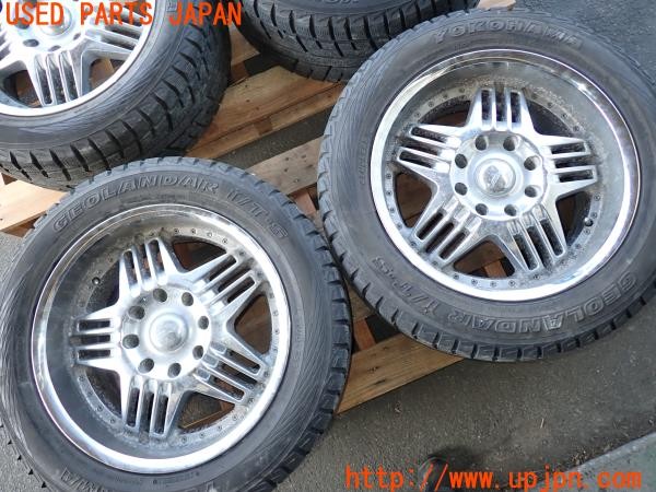 3UPJ=32510921]ハマーH2(不明)Sporza Wheels ホイール 20×9.5JJ +10 PCD165.1 8穴 4本 中古_m1