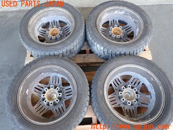 3UPJ=32510921]ハマーH2(不明)Sporza Wheels ホイール 20×9.5JJ +10 PCD165.1 8穴 4本 中古_m4
