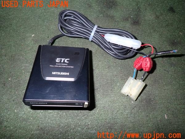 3UPJ=32540503]パジェロ(V98W)ミツビシ 三菱電機 EP-9U53V ETC車載器 中古_m0