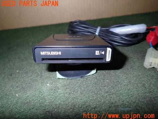 3UPJ=32540503]パジェロ(V98W)ミツビシ 三菱電機 EP-9U53V ETC車載器 中古_m1