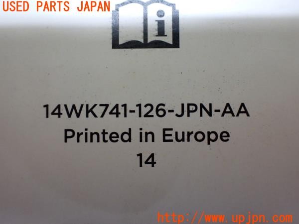 3UPJ=32620802]ジープ グランドチェロキー(WK36T)取扱説明書 取説 車両マニュアル 中古_m4