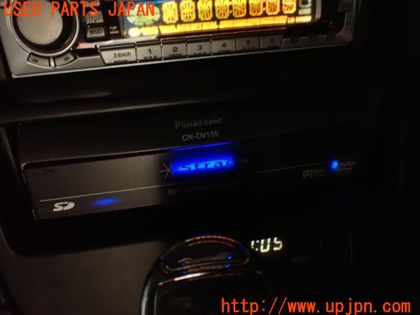 3UPJ=32630502]フェアレディZ 300ZXツインターボ 2by2 Tバールーフ(GCZ32)前期 Panasonic パナソニック CN-DV155FD DVDナビ ジャンク_m4