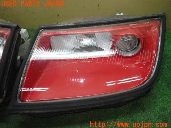 3UPJ=32630561]フェアレディZ 300ZXツインターボ 2by2 Tバールーフ(GCZ32)前期 純正 ICHIKOH HXN18LT HXN18RT ヘッドライト 中古_m2