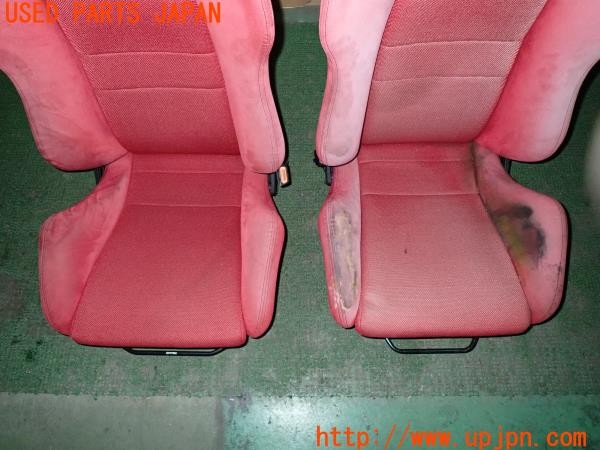 3UPJ=32630609]フェアレディZ 300ZX 2by2(GCZ32)前期 RECARO SR KBA90349 シートセット セミバケット 運転席 助手席 レール付き 中古_m2