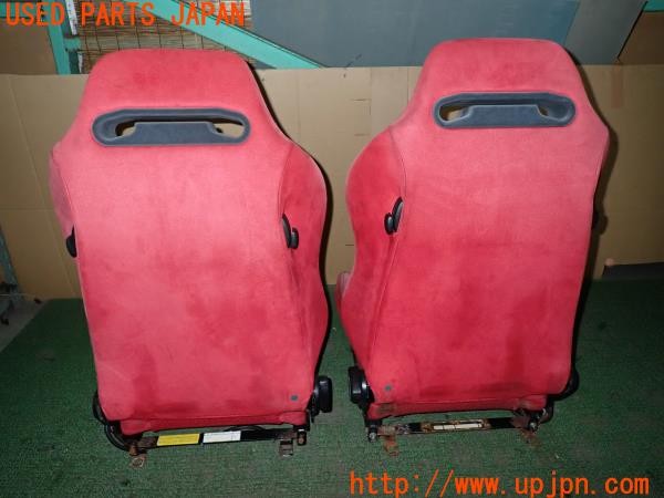 3UPJ=32630609]フェアレディZ 300ZX 2by2(GCZ32)前期 RECARO SR KBA90349 シートセット セミバケット 運転席 助手席 レール付き 中古_m3