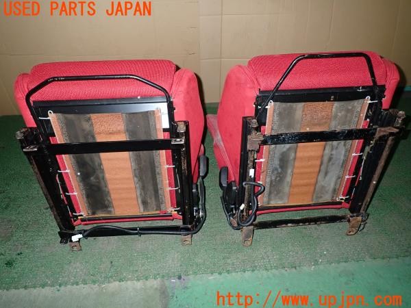 3UPJ=32630609]フェアレディZ 300ZX 2by2(GCZ32)前期 RECARO SR KBA90349 シートセット セミバケット 運転席 助手席 レール付き 中古_m4
