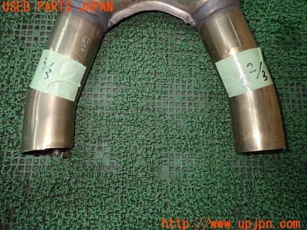 3UPJ=32660152]BMW 640i クーペ(LW30C F13)純正 マフラー カット済み 3分割 中古_m2