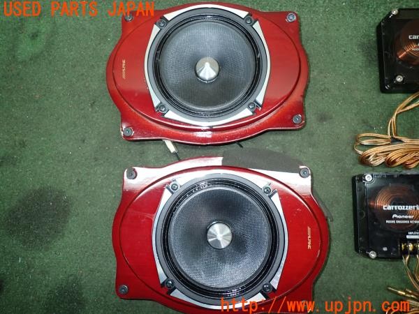 3UPJ=32670535]ヴェルファイア(GGH20W)carrozzeria カロッツェリア TS-V171A スピーカー ALPINE バッフル付き 中古_m4