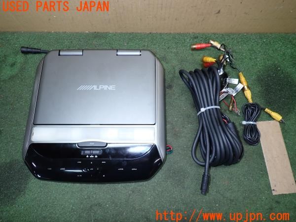 3UPJ=32670559]ヴェルファイア(GGH20W)ALPINE アルパイン TMX-R1100 フリップダウンモニター 中古_m0