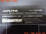 3UPJ=32670559]ヴェルファイア(GGH20W)ALPINE アルパイン TMX-R1100 フリップダウンモニター 中古_s3