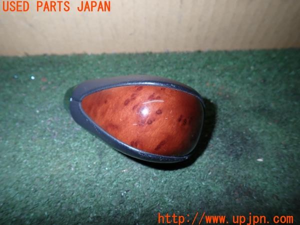 3UPJ=32670614]ヴェルファイア(GGH20W)純正 シフトノブ 木目 ウッド 中古_m1