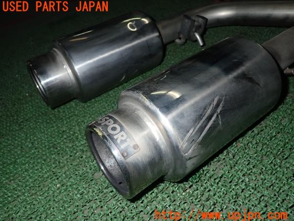 3UPJ=32700152]コペン アルティメットエディションＳ(L880K)純正 D-SPORT マフラー 2本出し 中古_m4