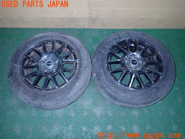 3UPJ=32720962]ノアハイブリッド(ZWR90W)DUNLOP ダンロップ Lofida ロフィーダ XM27 タイヤホイール 16×6.5J +38 PCD114.3 5穴 2本 中古_m0