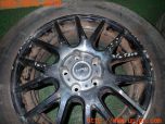 3UPJ=32720962]ノアハイブリッド(ZWR90W)DUNLOP ダンロップ Lofida ロフィーダ XM27 タイヤホイール 16×6.5J +38 PCD114.3 5穴 2本 中古_s1