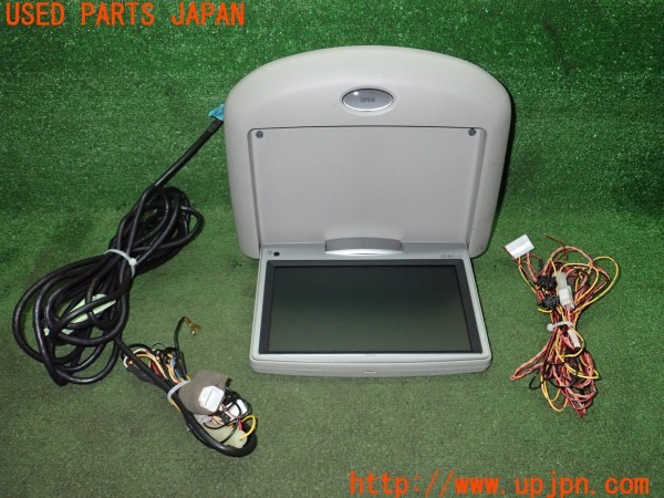 3UPJ=32730559]ヴォクシー(AZR60G)純正 08545-00M50-B0 V9T-R57C 3TV24 フリップダウンモニター 中古_m0