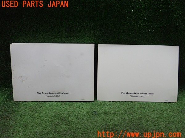 3UPJ=32750802]アバルト 500(312141)取扱説明書 取説 車両マニュアル 中古_m3