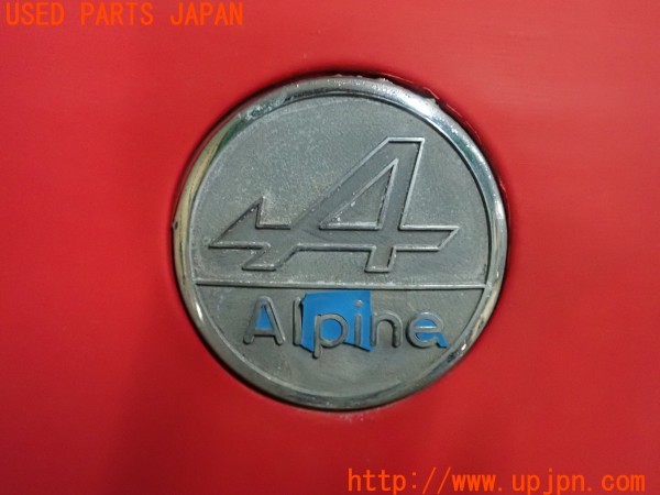 3UPJ=32770048]ルノー アルピーヌ V6 ターボ(D501)純正 6001019012 フロントパネル フロントバンパー フロントカウル フロントテール 中古_m1
