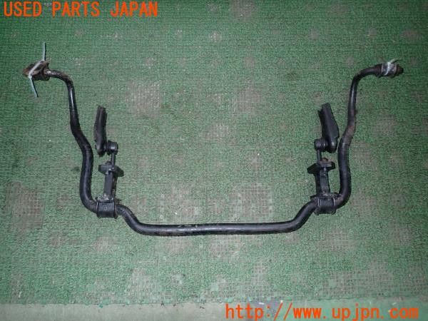 3UPJ=32790425]ランクルプラド(KZJ71W)後期 純正 フロントスタビライザー ボディリフト 社外延長ブロック付き 中古_m0