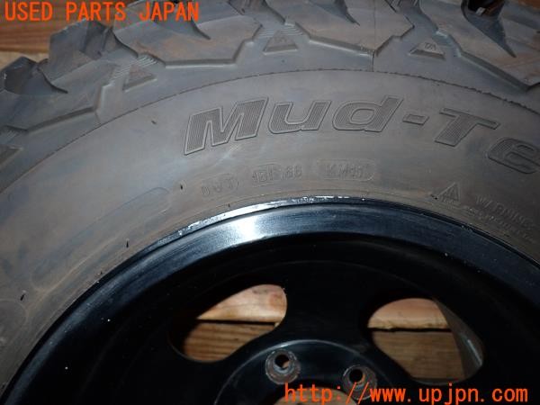 3UPJ=32790903]ランクルプラド(KZJ71W)後期 ASAHI EF585 タイヤホイール 15×8.5JJ -34 PCD139.7 6穴 4本 中古_m3