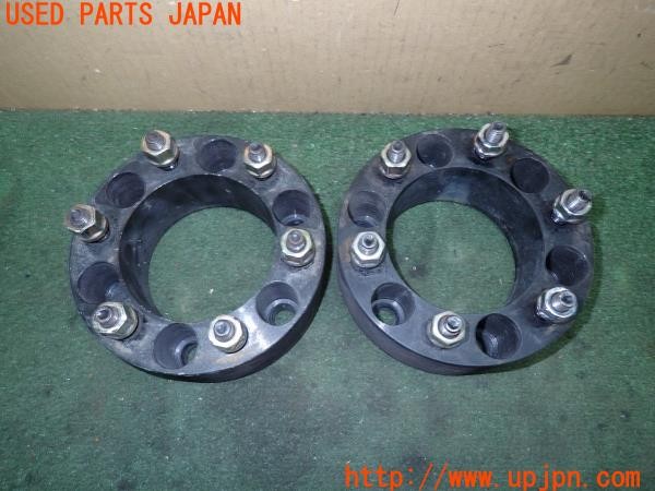 3UPJ=32790972]ランクルプラド(KZJ71W)後期 Durax デュラックス ワイドトレッドスペーサー② ワイトレ 60mm PCD139.7 6穴 ハブ径108mm 中古_m0