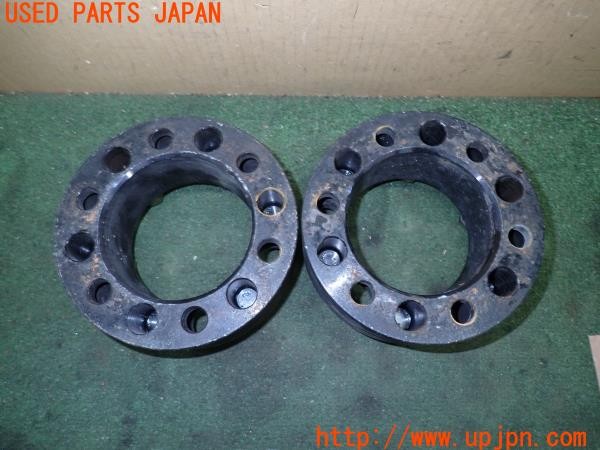 3UPJ=32790972]ランクルプラド(KZJ71W)後期 Durax デュラックス ワイドトレッドスペーサー② ワイトレ 60mm PCD139.7 6穴 ハブ径108mm 中古_m2