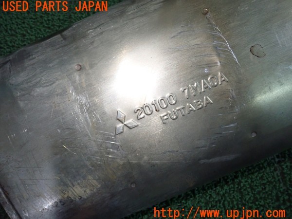 3UPJ=32800152]デリカミニ(B34A)純正 20100 7MA0A マフラー カット済み 2分割 中古 _m4