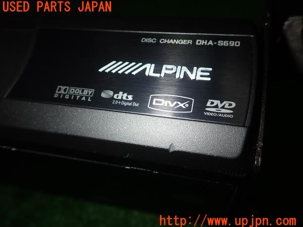 3UPJ=32870501]マセラティ ギブリ(MG30A M157)ALPINE アルパイン DHA-S690 DVDチェンジャー 中古_m3